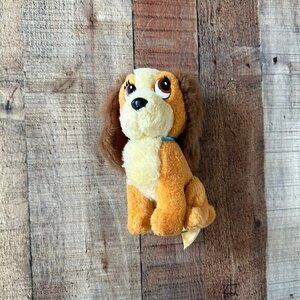 Vintage Disneyland Lady Plush Toy 6" Tall New Materials Polyester Stuffing